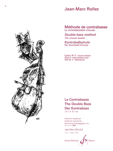 Méthode de contrebasse. Volume 2 Visuel